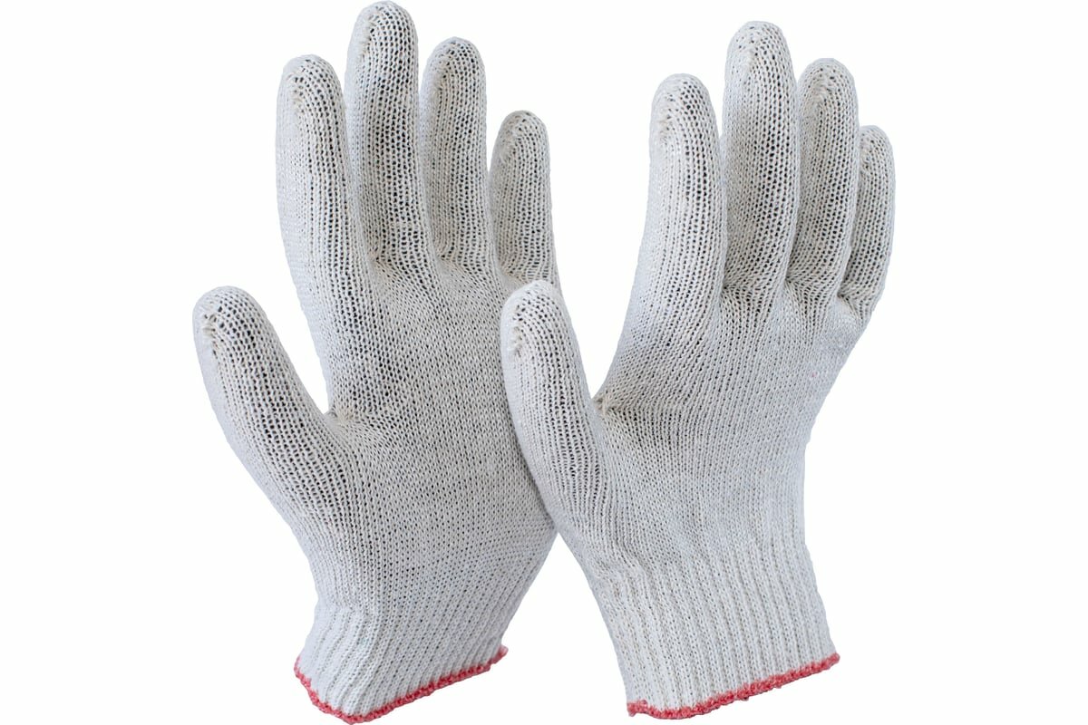 фото ООО "Компания "САБ" Перчатки х/б "Стандарт" 10 класс 200 пар ПЕР10.01