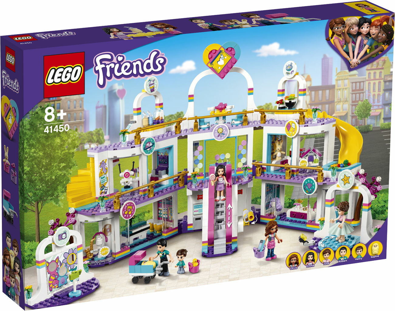 Конструктор Lego FRIENDS ''Торговый центр Хартлейк Сити''