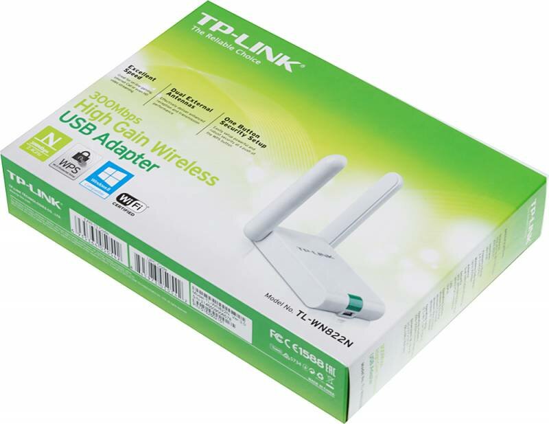 Wi-Fi  Tp-Link TL-WN822N 