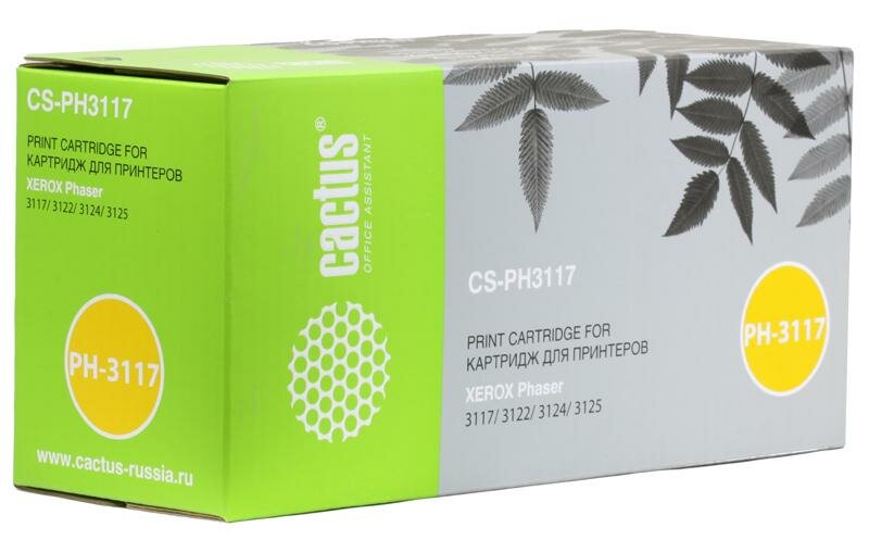 Картридж Cactus CS-PH3117 3000стр Черный