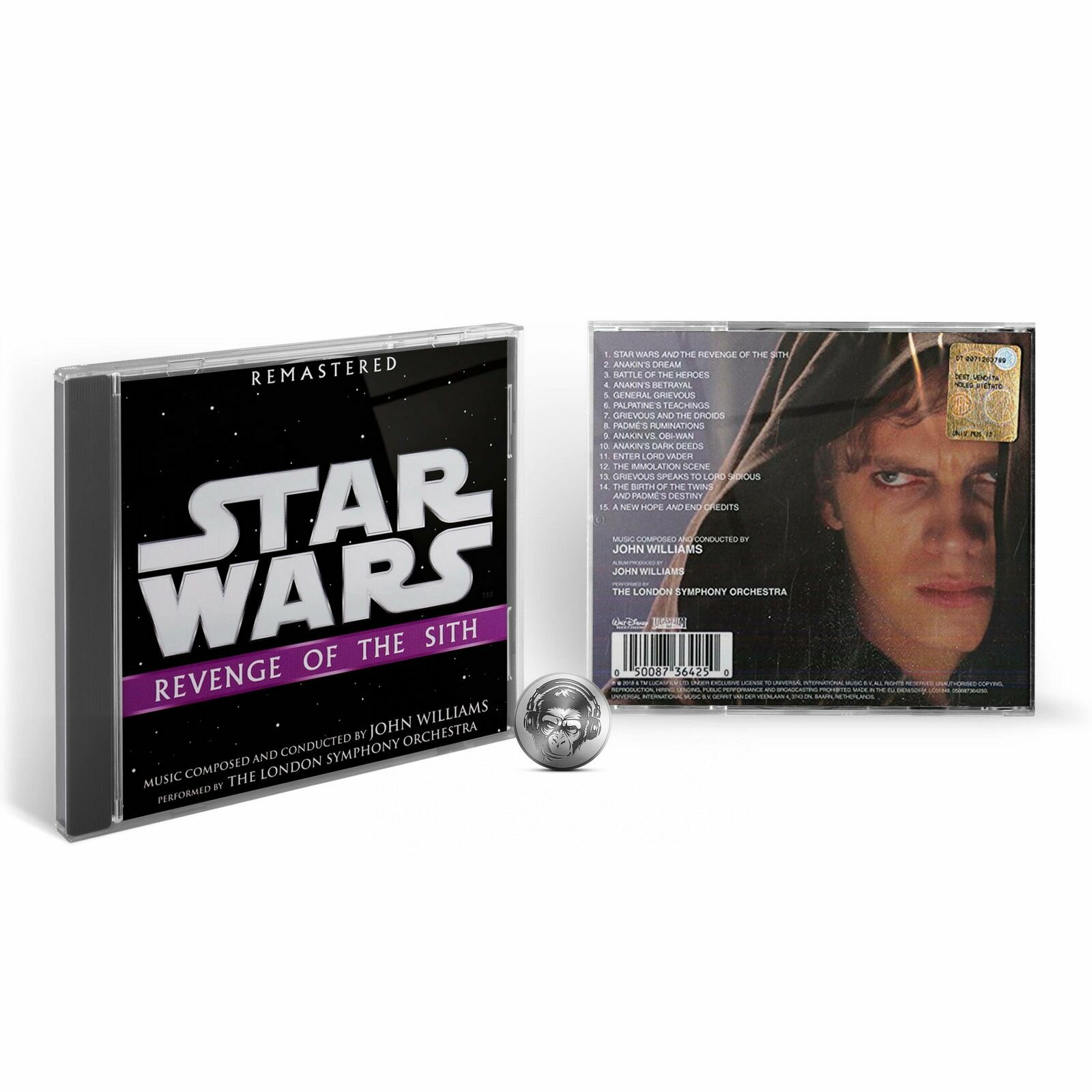OST - Star Wars: Revenge Of The Sith (John Williams) (1CD) 2018 Disney, Jewel Аудио диск