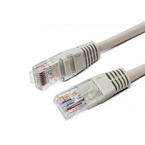 Fillum Коммутационный шнур Filum FL-U5-2M Кабель патч-корд, U UTP 5e cat. 2м, 26AWG 7x0.16 мм , омедненный алюминий CCA , PVC, серый 872956