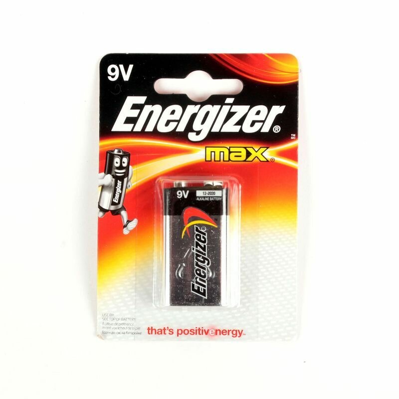 Батарейка Energizer Max 6LR61 9V блистер 1шт.
