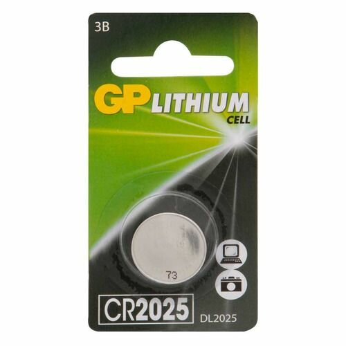 CR2025 Батарейка GP Lithium 1 шт.