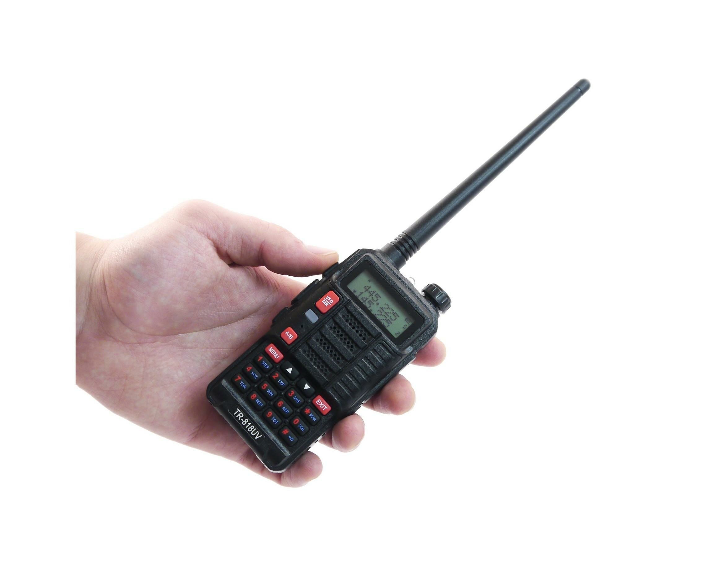 Рация с антенной BAOFENG TR-818 (W4249RU) / рация с аккумулятором / рации москва / портативные радиостанции / рация баофенг