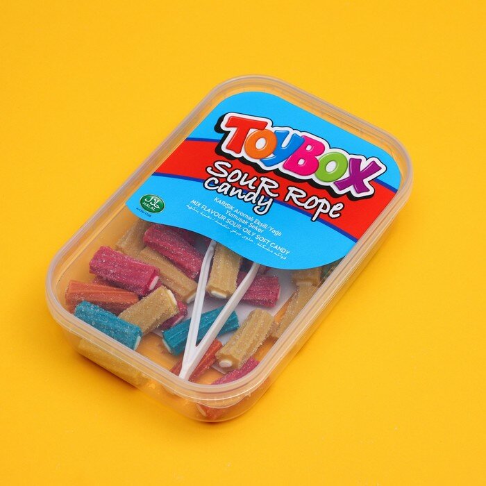 Мармелад кислые бруски TOYBOX LICORICE твист-микс, 200 г - фотография № 1