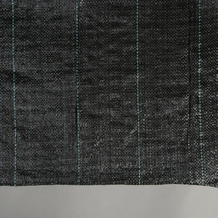 Greengo Агроткань застилочная, с разметкой, 10 × 1.6 м, плотность 100 г/м², полипропилен, чёрная - фотография № 2