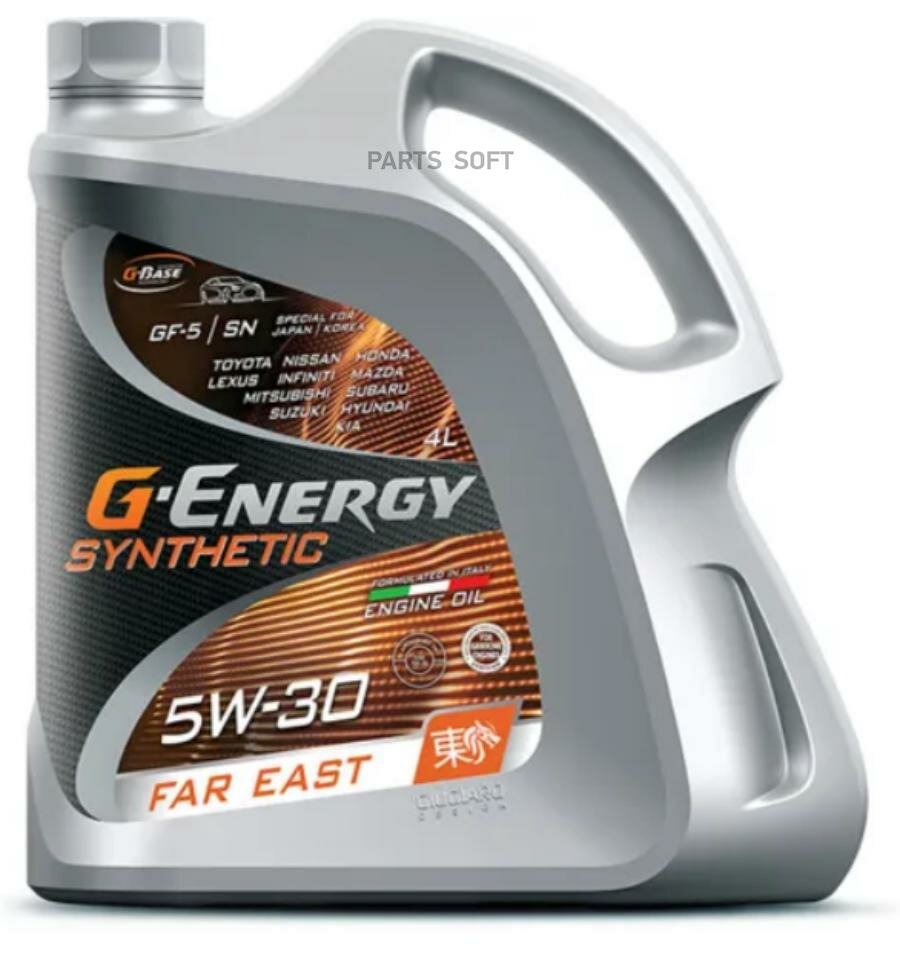 масло g-energy 5w30 synthetic far east api sn ilsac gf-5 4л син