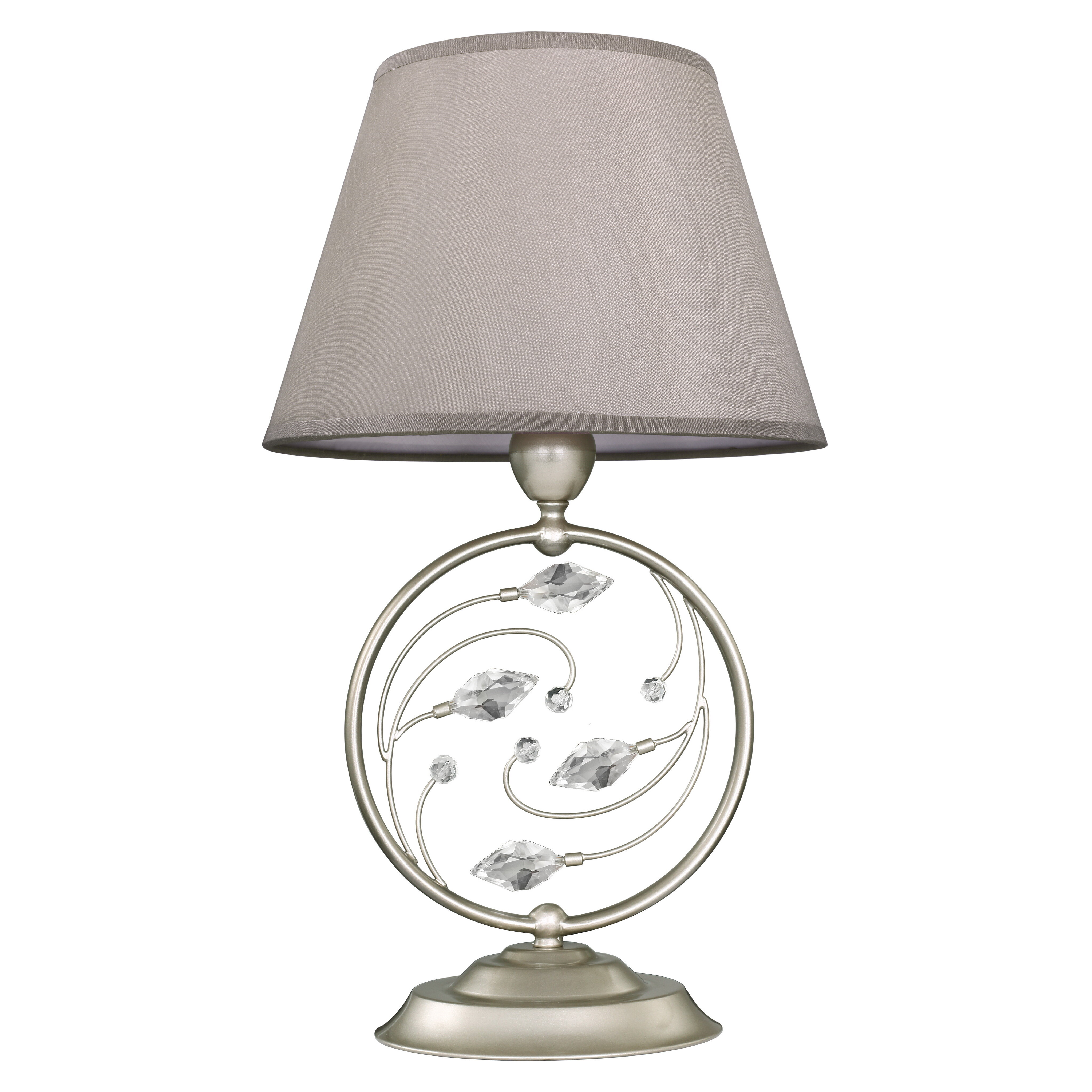 Настольная лампа Favourite Laurel 2173-1T, Серый, E14