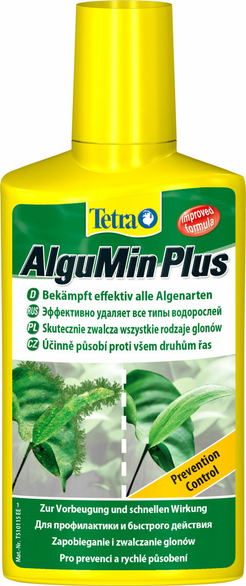 TETRA ALGUMIN PLUS средство для предупреждения возникновения водорослей и борьбы с ними (100 мл х 2 шт)