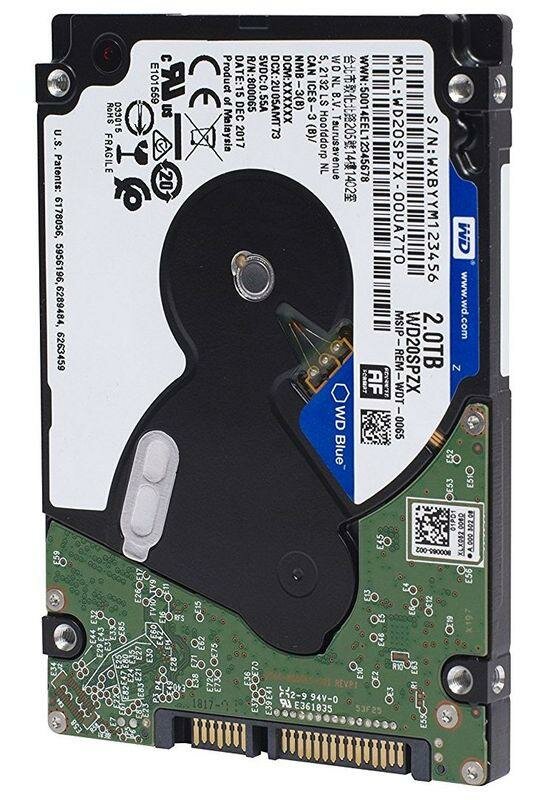 2.5" 2tb western digital