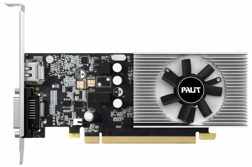 Видеокарта Palit GeForce GT 1030 2048 МБ, BULK (nec103000646-1082f bulk)