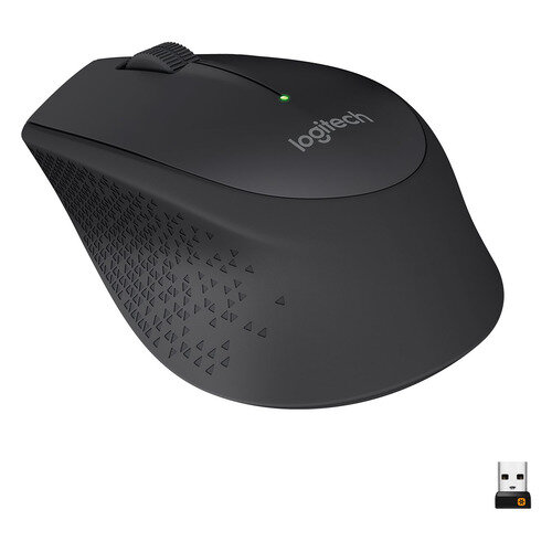 Мышь Logitech M280, оптическая, беспроводная, USB, черный [910-004287]