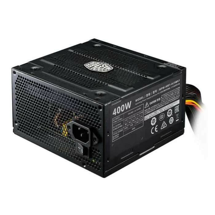 Блок питания Elite V3 400 (MPW-4001-ACABN1-EU), 400W, ATX, 120mm, 3xSATA, 1xPCI-E(6+2), APFC