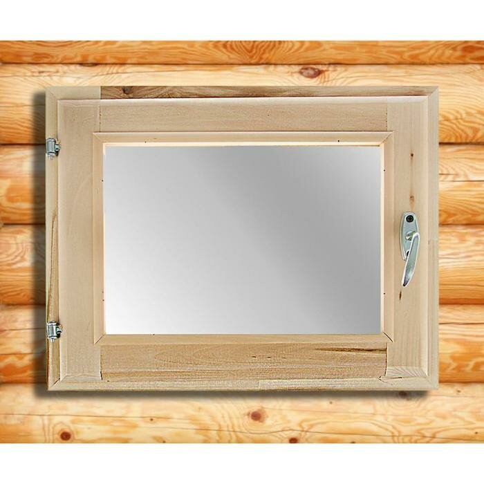 Окно, 40×50см, двойное стекло липа - фотография № 2