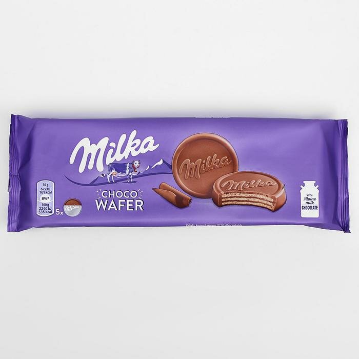 Вафли Milka Choco Wafer, 150 г - фотография № 1