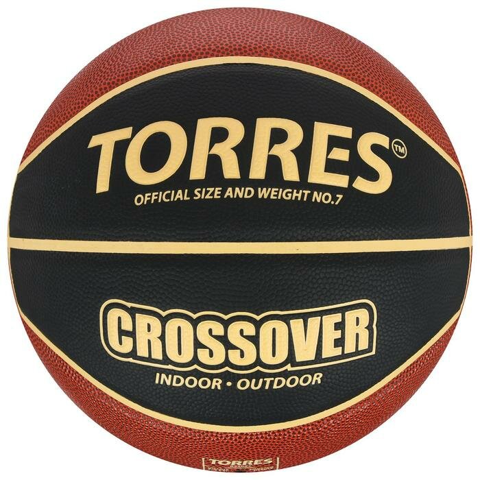 TORRES Мяч баскетбольный TORRES Crossover, B32097, размер 7