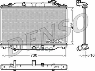 Радиатор Ma Cx-5 11- Denso арт. DRM44039