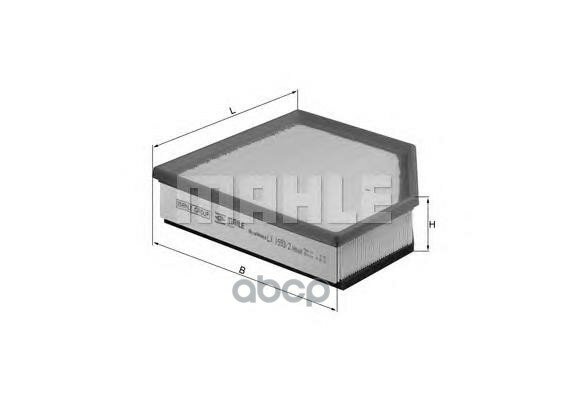Фильтр Воздушный Mahle/Knecht арт. LX1593/2
