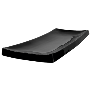 фото Блюдо для суши «Кунстверк»;фарфор;,H=20,L=210,B=95мм;черный, Kunstwerk, QGY - A2525W13