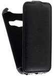 Кожаный чехол для Samsung Galaxy Ace 4 Lite (G313h) Armor Case (Черный) - изображение