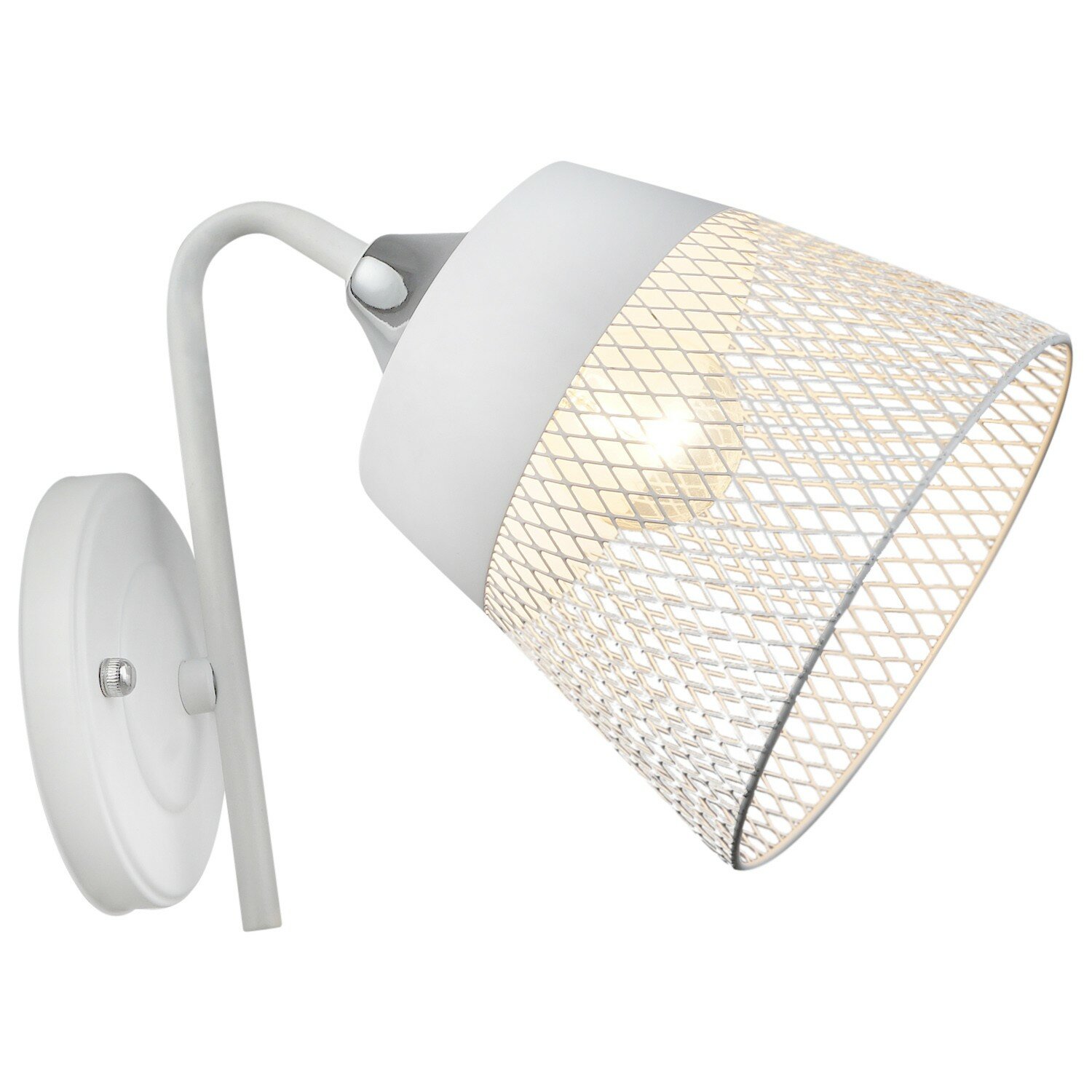 фото Бра символ света, Е27, 60Вт, белый