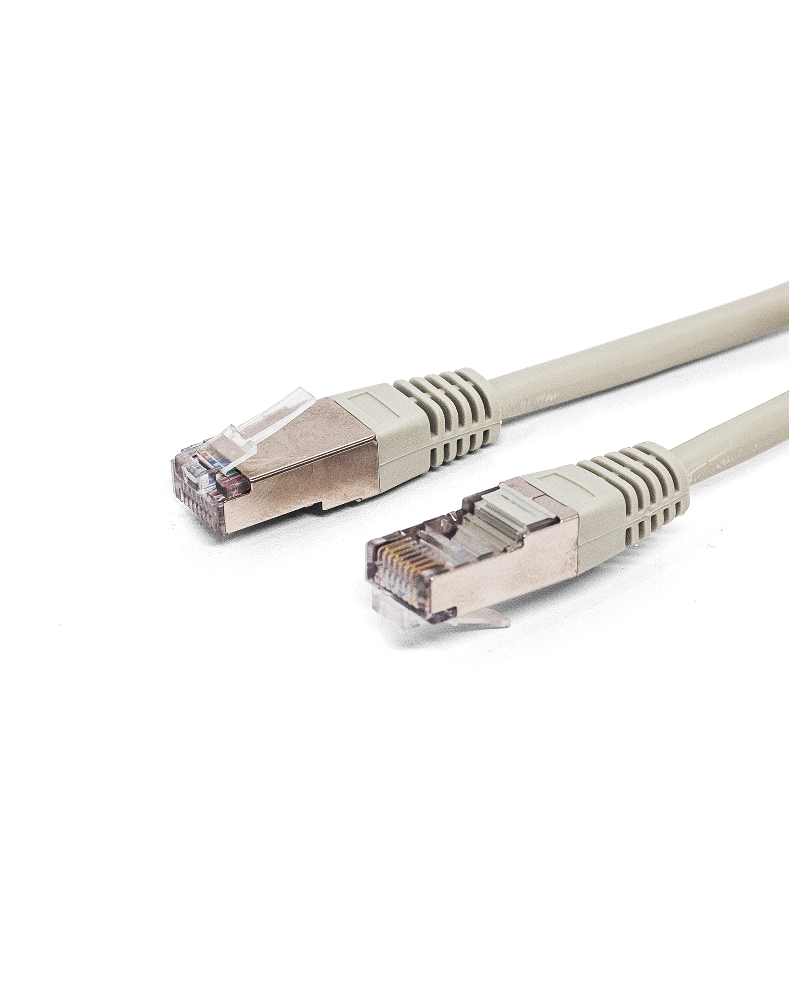 Патч-корд 5e кат. 1м Filum FL-F5-1M, кабель для интернета, 26AWG(7x0.16 мм), омедненный алюминий (CCA), серый