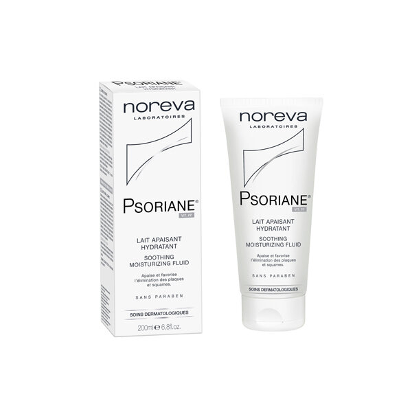 Молочко успокаивающее увлажняющее Noreva Psoriane Soothing Moisturizing Fluid , 200 мл