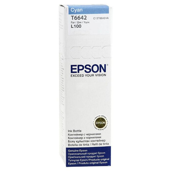  EPSON T6642 Cyan  L100/L110/L200/L210/L300 70 C13T66424A