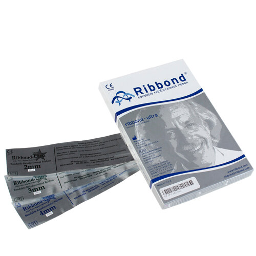 Ribbond THM Ultra 2, 3, 4 мм набор для шинирования 3 ленты по 22 см, без ножниц