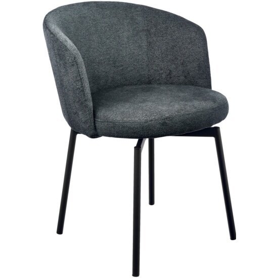 фото Стул Bradex Home Tess серый шенилл на поворотном механизме