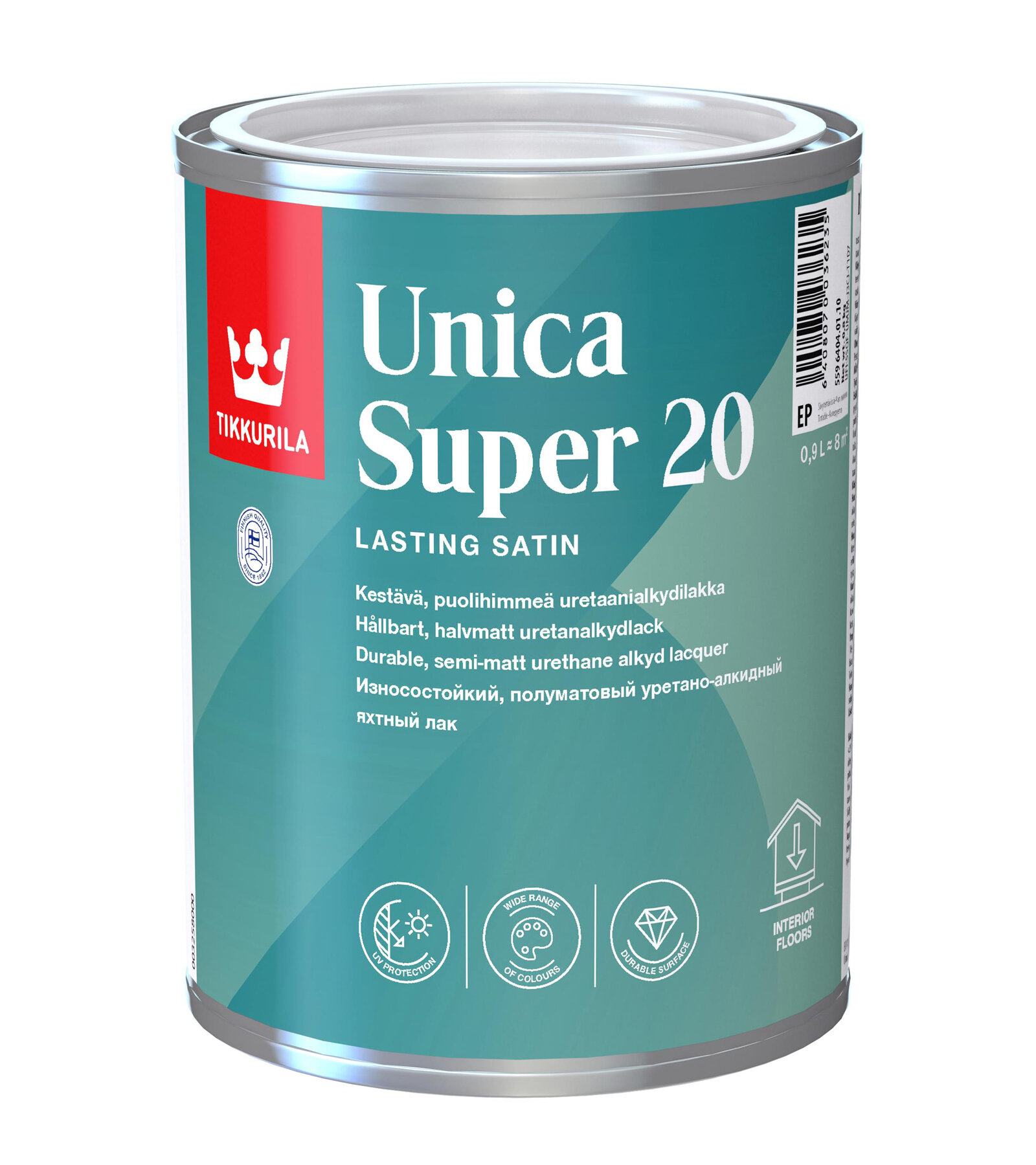 Tikkurila Unica Super 20, -  ,0,9