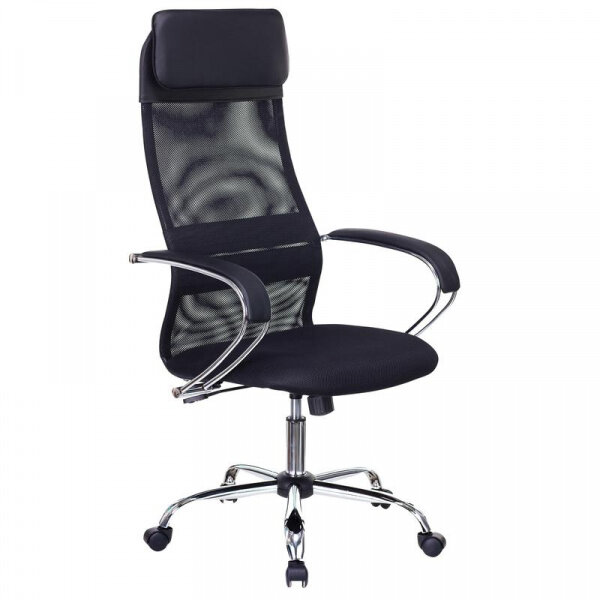 Кресло руководителя Easy Chair 655/SL/BL TTW обивка: текстиль цвет: черный
