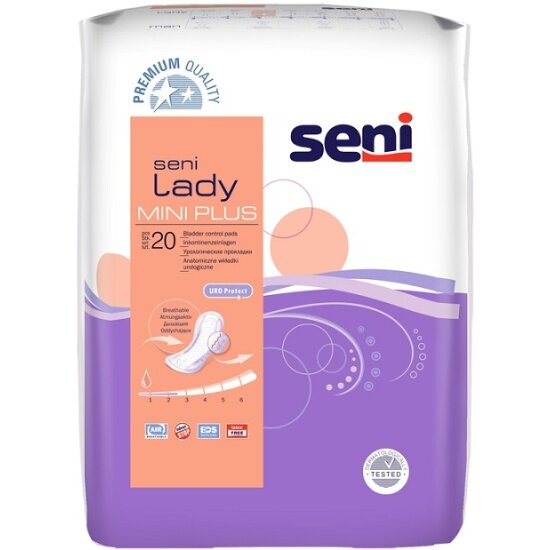 Прокладки урологические SENI Lady Mini plus, 20 шт.