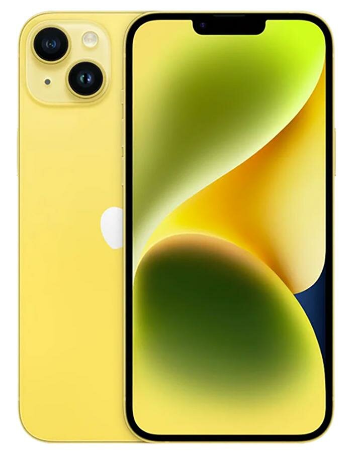 Apple iPhone 14 256ГБ Yellow (Желтый) (A2884) 2sim