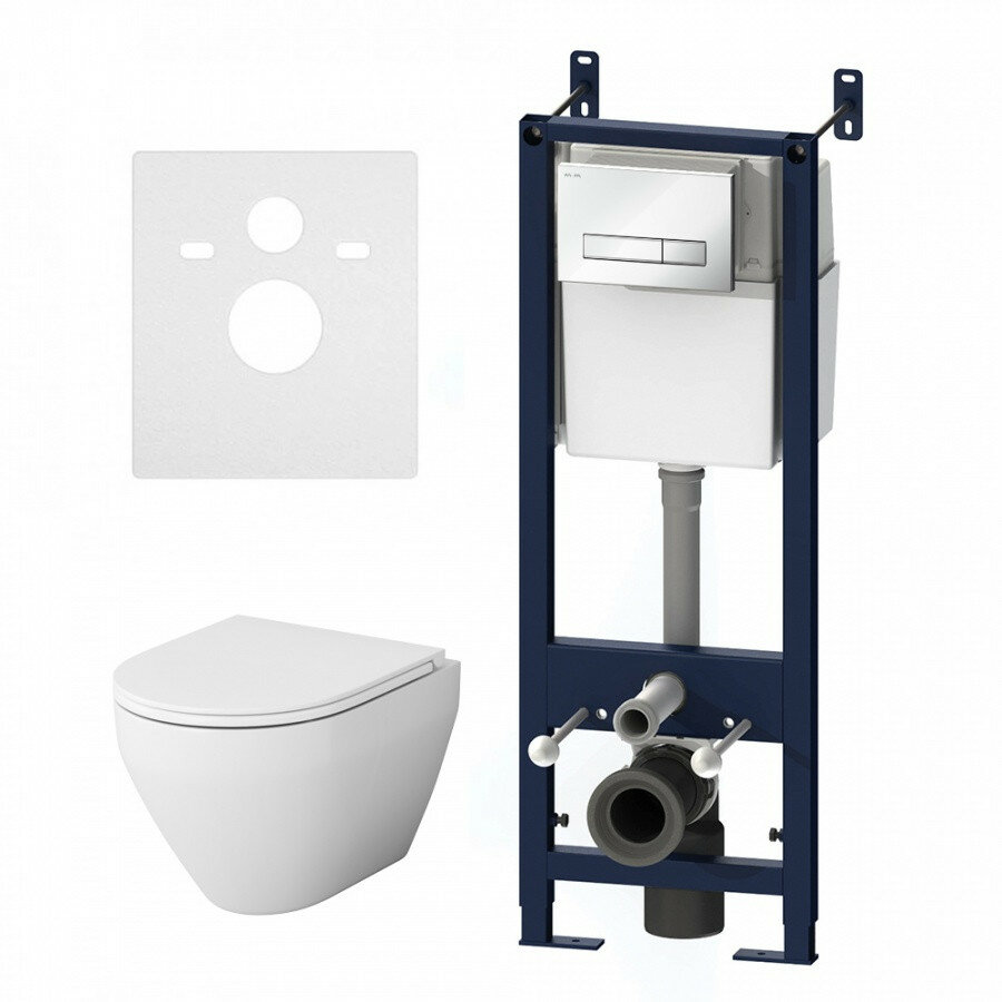 Комплект: инсталляция с подвесным унитазом Am.pm Spirit IS30201.701700