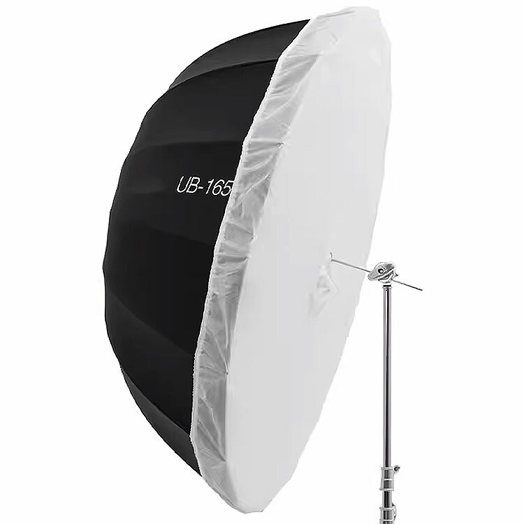 фото Фотозонт параболический Andoer 165W белый /черный + Diffuser