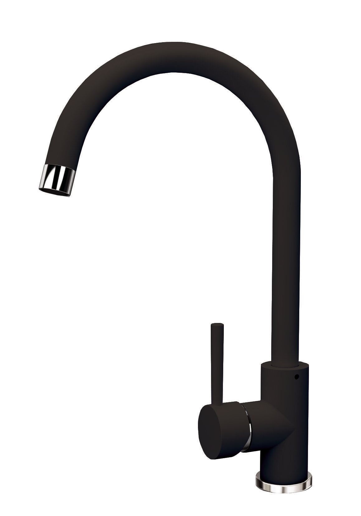 Смеситель Flortek альфа FK Антрацит