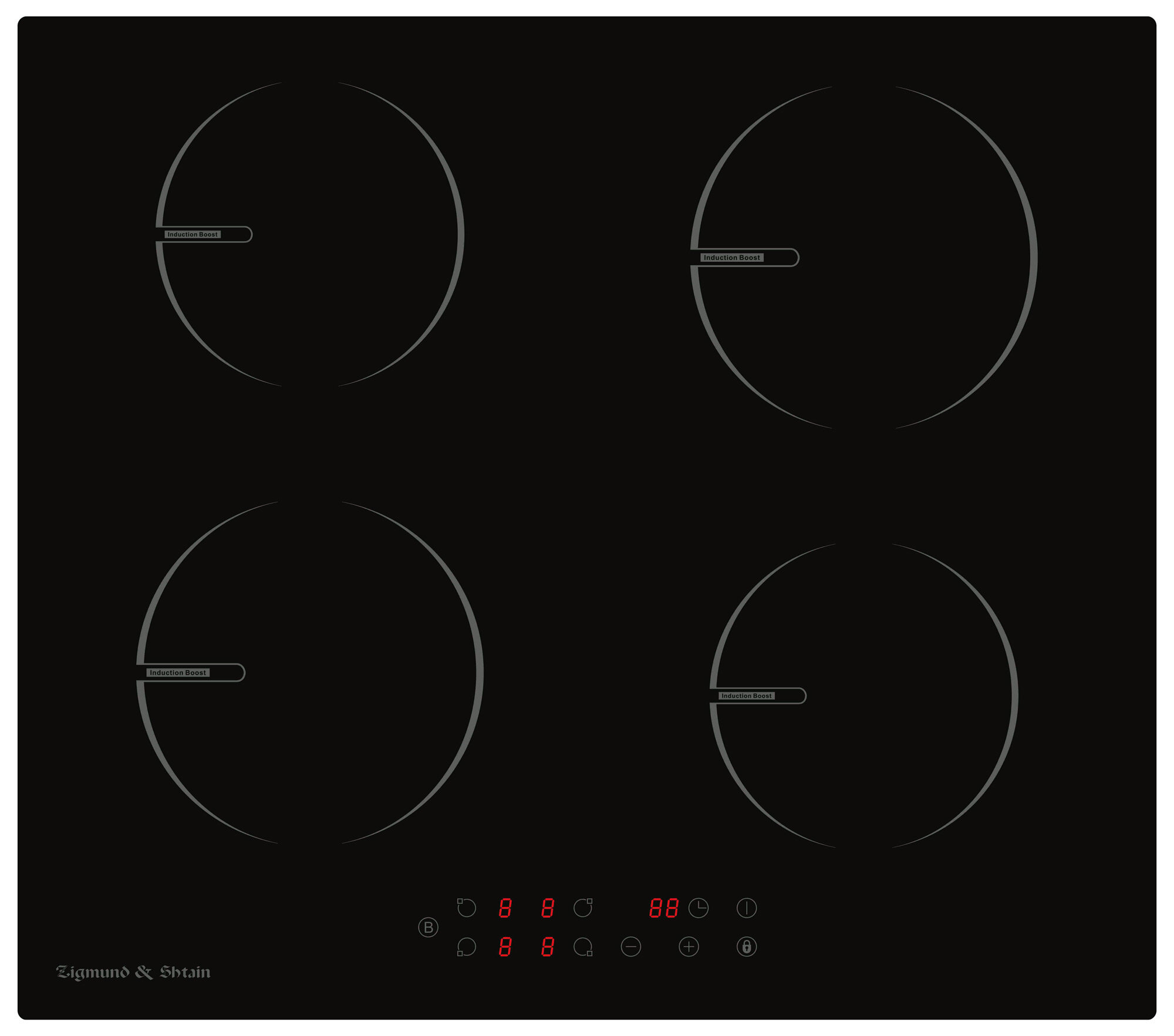Индукционная варочная поверхность Zigmund Shtain CIS 029.60 BX