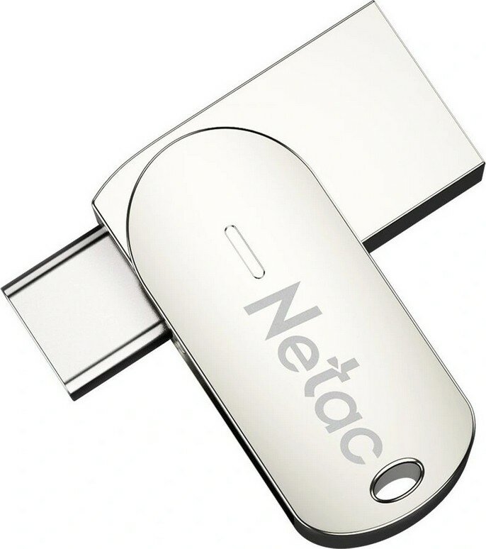 USB Flash накопитель 64Gb Netac Mobile USB Drive U785C USB3.0+TypeC (NT03U785C-064G-30PN)