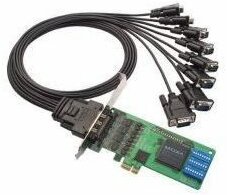 Плата мультипортовая MOXA CP-118EL-A w/o Cable