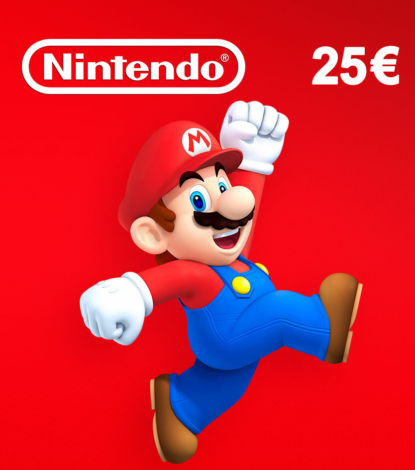 Nintendo eShop Европа 25€ - карта пополнения