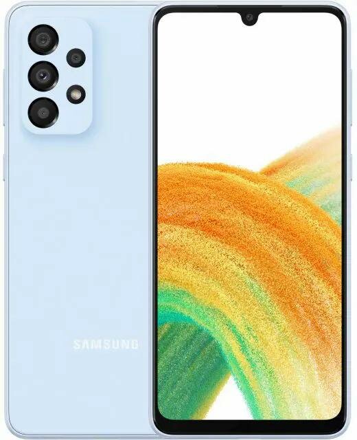 Смартфон Samsung SM-A336B Galaxy A33 5G 128Gb 6Gb, голубой