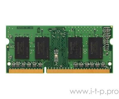 Модуль памяти Kingston Ddr-iii 4GB (pc3-12800) 1600MHz So-dimm SR X8 Kvr16s11s8/4wp .