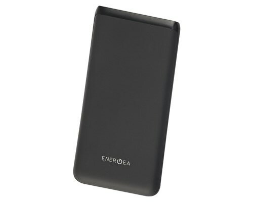 Внешний аккумулятор EnergEA 10000mAh Li-Pol, USB-C PD + USB QC3.0, Black