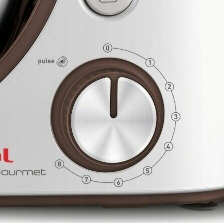 Планетарный кухонный комбайн Tefal Masterchef Gourmet QB51K1 1100 Вт, белый - фотография № 9