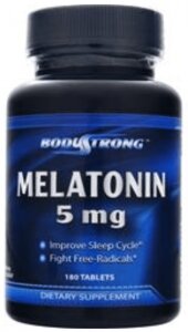 BodyStrong Melatonin 5 мг 180 таблеток