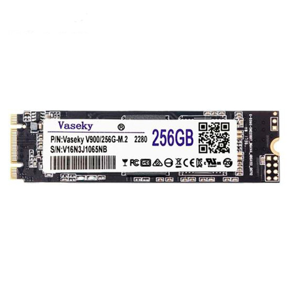 Универсальный 18-дюймовый твердотельный накопитель Vaseky 256GB SSD M.2
