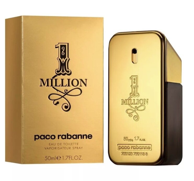 Туалетная вода Paco Rabanne 1 Million 50 мл