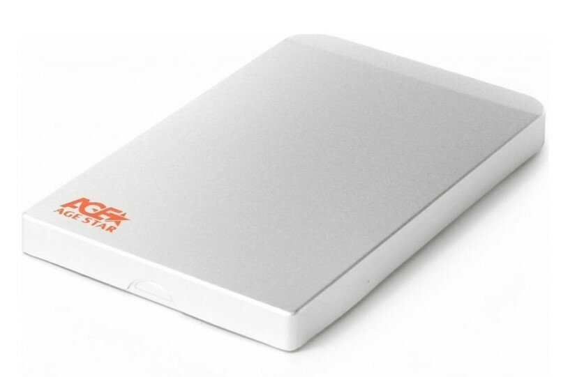 Корпус внешний для HDD AgeStar 3UB2O1-Silver .